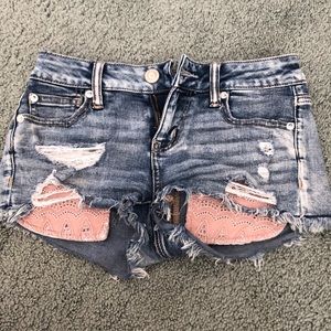 American Eagle denim shorts